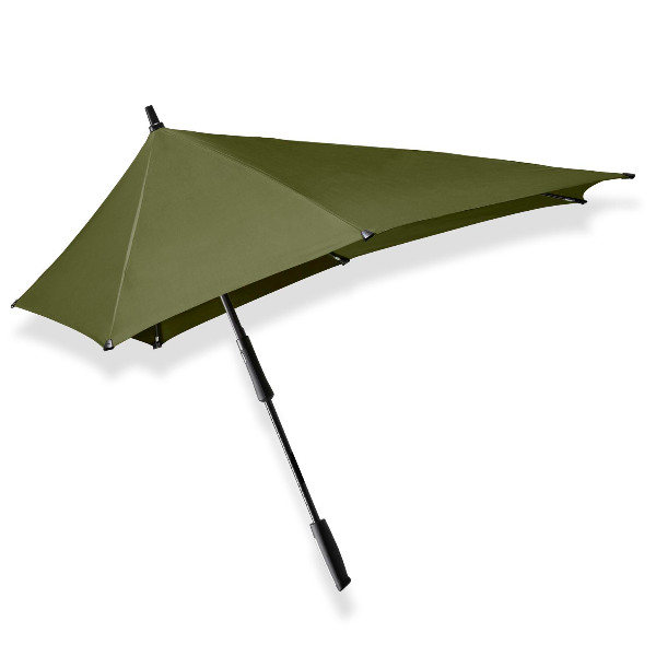 xxl stick umbrella senz green, sideview