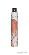 folding umbrella uni 29cm automatic,  floral, closed