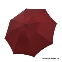 walking stick umbrella red, topview