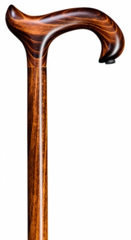 walking stick beech dark stained