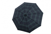 folding umbrella Caro autom col 06 green-blue  open