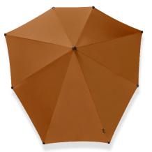 xxl stick umbrella senz beige brown, topview