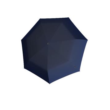 knirps foldable umbrella focus blue; open